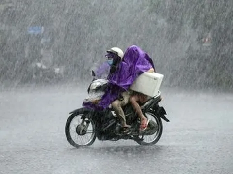 Nhiều tỉnh sắp có mưa lớn liên tục trong 5 ngày