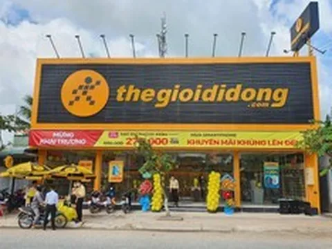 Doanh thu của Thế Giới Di Động vượt 110.000 tỷ đồng sau 7 tháng