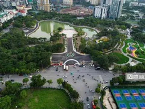 Toàn cảnh khu vực thí điểm phố đi bộ thông minh đầu tiên ở Hà Nội