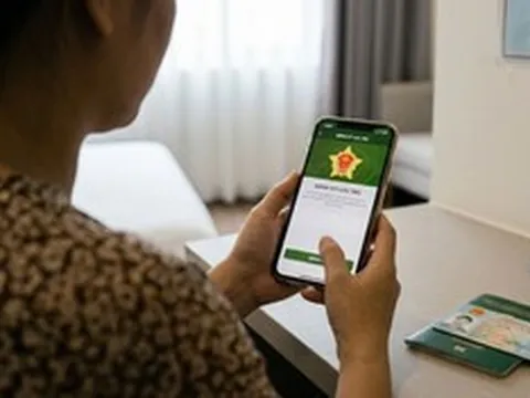 Cách khai báo lưu trú trên VNeID khi có khách ở lại qua đêm