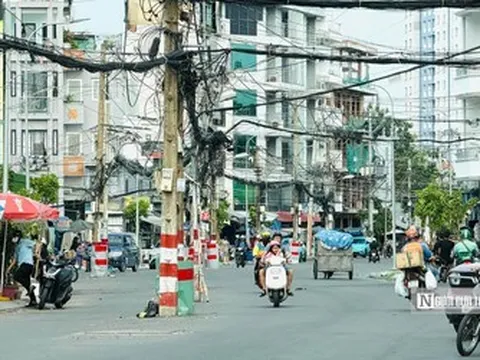 Dự án đường Chu Văn An sắp hoàn thành, khi nào loạt trụ điện được di dời?
