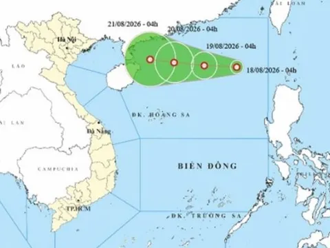 Xuất hiện áp thấp mới trên Biển Đông, 10 tỉnh, thành được yêu cầu khẩn trương ứng phó