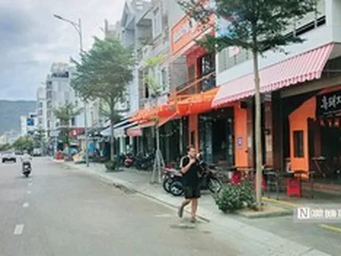 Đô thị Quy Nhơn kẻ lại vỉa hè, trả không gian cho người đi bộ