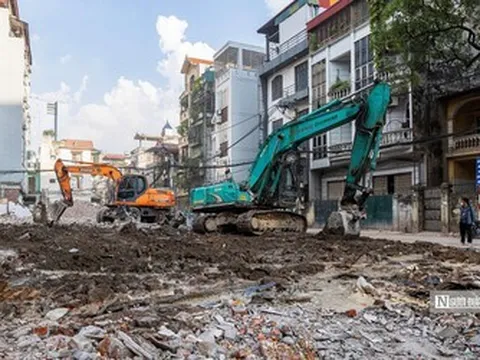 Hoàn thành giải phóng mặt bằng đoạn đường "đau khổ" ở Hà Nội
