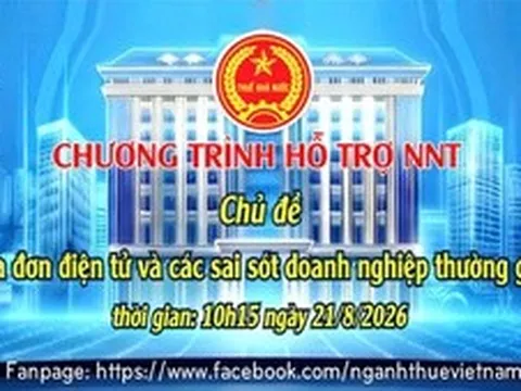 Cục Thuế sẽ livestream giải đáp hóa đơn điện tử, thuế bán hàng online