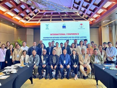 Luật gia Việt Nam - Philippines tăng cường hợp tác pháp luật vì hòa bình, ổn định ở Biển Đông