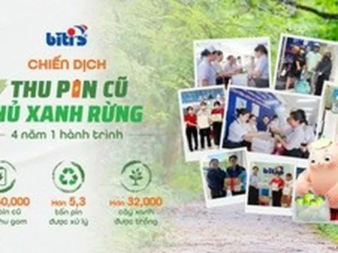 Biti's chung tay bảo vệ môi trường, góp phần thiết thực cho mục tiêu phát triển bền vững