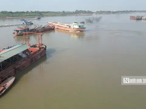 Hưng Yên: Nhiều tồn tại trong khai thác mỏ cát TH12 của Công ty TNHH xây dựng Nam Trung Hải