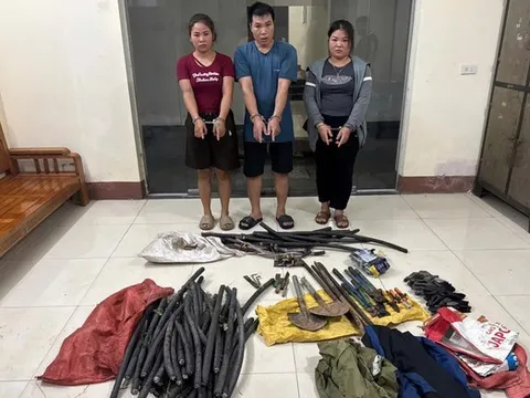 Khởi tố 5 đối tượng liên quan vụ trộm dây cáp điện