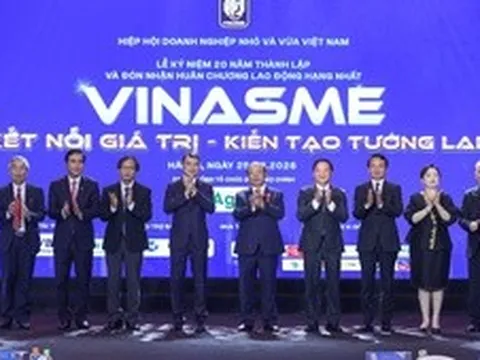 VINASME kỷ niệm 20 năm thành lập và đón nhận Huân chương Lao động hạng Nhất