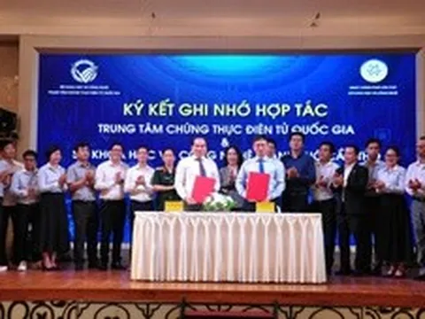 Từ 'chữ ký số' đến không gian 'giao dịch số' liên vùng