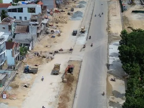 Tuyến đường gần trăm tỷ ở Huế sau khi 2 nhà thầu vi phạm tiến độ bị xử phạt