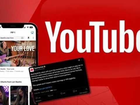 YouTube thay đổi cách tính lượt xem