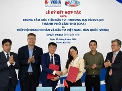 Cần Thơ mở rộng kết nối đầu tư, thương mại, du lịch với Hàn Quốc
