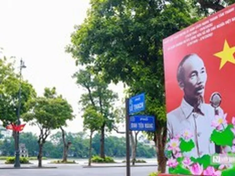 Hà Nội trang hoàng chào mừng 81 năm Quốc khánh 2/9