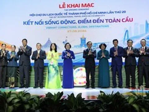 Khai mạc Hội chợ Du lịch Quốc tế TPHCM lần thứ 20: Kết nối sống động – Điểm đến toàn cầu