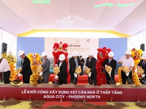 Đối tác quốc tế liên tiếp khởi công các gói thầu lớn tại Aqua City