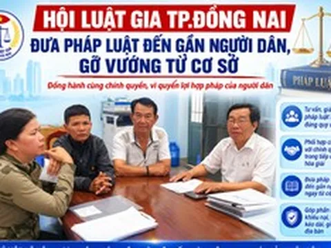 Luật gia về cơ sở, gỡ vướng pháp lý cho người dân