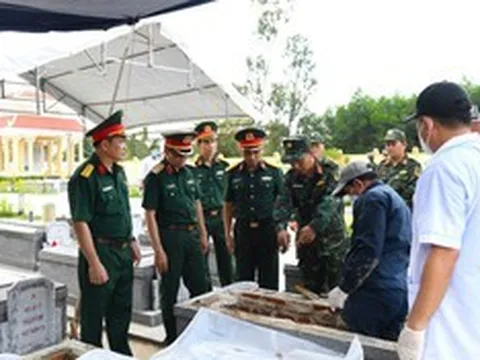 Từ dấu tích dưới lòng đất đến hành trình tìm lại tên cho 5 liệt sĩ