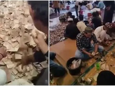 Cụ bà ăn xin qua đời, dân làng "sốc" khi mở cửa nhà thấy cả núi tiền