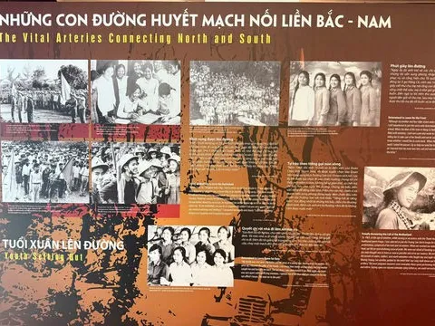 Trưng bày chuyên đề "Thời thanh xuân từ đường Trường Sơn đến đường 1C huyền thoại"