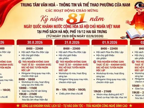 Sống lại khoảnh khắc lịch sử tại Phố Sách Hà Nội: Khi công nghệ bổ trợ cho tri thức và lòng tự hào dân tộc