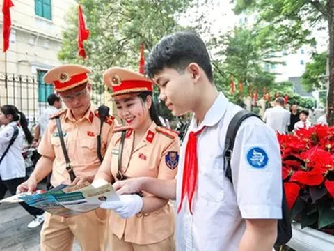 Từ 4/9, Công an Tp.Hà Nội ra quân xử lý vi phạm giao thông ở học sinh