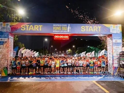 Tiếp sức tinh thần sống khỏe cùng VnExpress Vũng Tàu International Half Marathon Herbalife Cup 2026