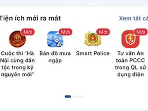 Hà Nội vận hành "Bản đồ mưa ngập" trên ứng dụng iHanoi