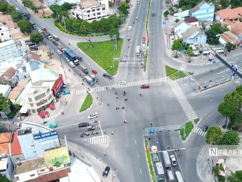 Hiện trạng công trường hầm chui ngã năm Phước Kiến hơn 1.000 tỷ đồng