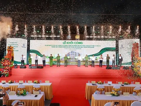Hà Nội khởi công dự án nhà ở cho lực lượng Công an nhân dân tại Đông Anh