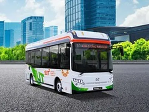 Xuất khẩu lô xe city buýt thuần điện EV KIM LONG sang Thái Lan