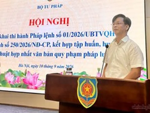 Bộ Tư pháp triển khai quy định mới, đổi mới công tác hợp nhất văn bản