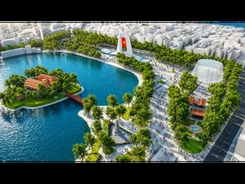 Phối cảnh xung quanh hồ Hoàn Kiếm có "Khải hoàn môn" chưa phải phương án cuối cùng