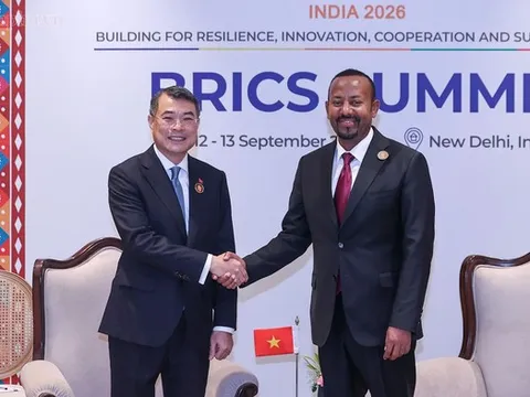 Thủ tướng Lê Minh Hưng: Việt Nam coi Ethiopia là đối tác quan trọng tại châu Phi