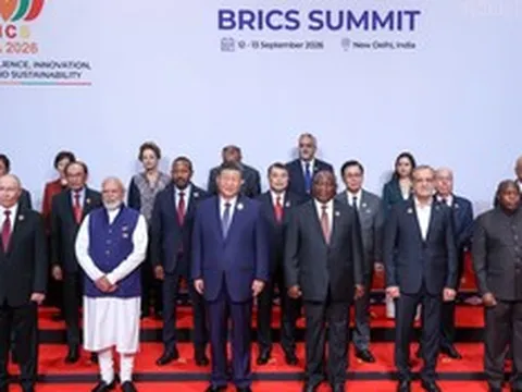 Thủ tướng Lê Minh Hưng cùng nhiều nguyên thủ dự Hội nghị thượng đỉnh BRICS