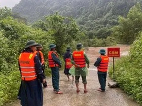 Quảng Trị triển khai lực lượng giúp nhân dân ứng phó  mưa lũ