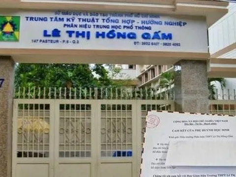 Tp.HCM: Nhập học phải cam kết không chuyển trường, Sở GD&ĐT nói gì?