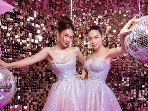 "Hồ Ngọc Hà và Thanh Hằng" diện váy đôi kiểu công chúa đi sự kiện