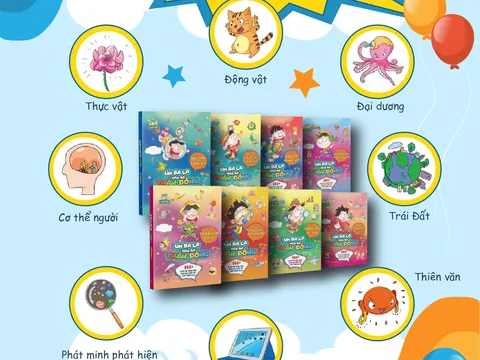 Đánh thức “nhà khoa học” trong con cùng bộ sách “Úm ba la, hóa ra thần đồng”