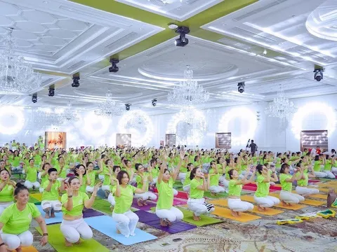 Festival Yoga Thanh Hóa 2023 tôn vinh lợi ích Yoga với sức khỏe cộng đồng