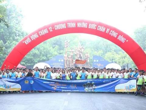 Tuổi trẻ Thủ đô hưởng ứng “Những bước chân vì cộng đồng”