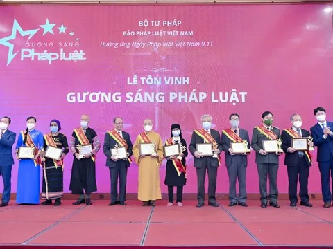 Chương trình 'Gương sáng pháp luật' lan tỏa tinh thần thượng tôn pháp luật