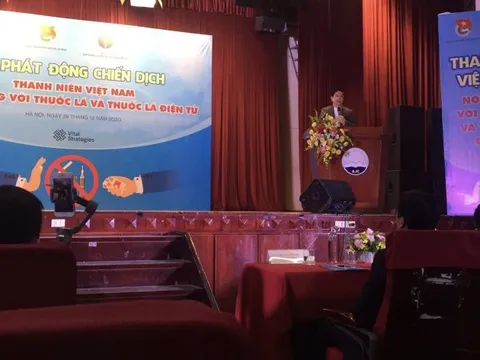 Khởi động chiến dịch “Thanh niên Việt Nam nói không với thuốc lá và thuốc lá điện tử”