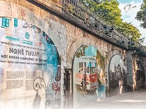 Ký ức Hà Nội qua lăng kính “bích họa Phùng Hưng”