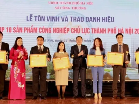 Tôn vinh 19 doanh nghiệp có sản phẩm công nghiệp chủ lực Hà Nội năm 2020
