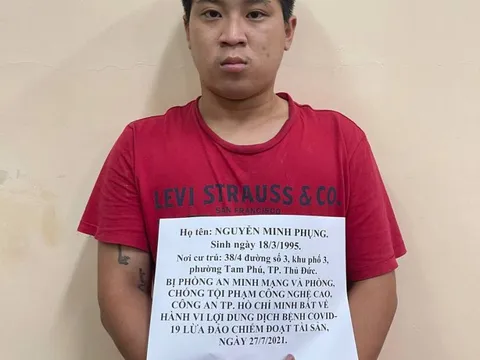 Bắt đối tượng lừa đảo cung cấp dịch vụ tiêm vaccine ngừa COVID-19