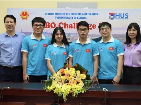 Cả 4 thí sinh Việt Nam dự thi Olympic Sinh học quốc tế đều đoạt huy chương