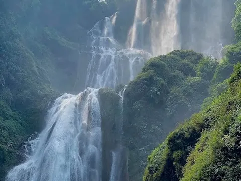 Những thác nước ‘tuyệt đẹp’ trên cung đường du lịch Na Hang - Lâm Bình (Tuyên Quang)