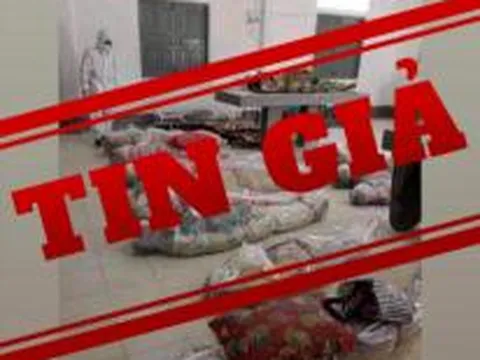 Tin giả về hình ảnh 'xác chết' do covid-19 tại thành phố Hồ Chí Minh